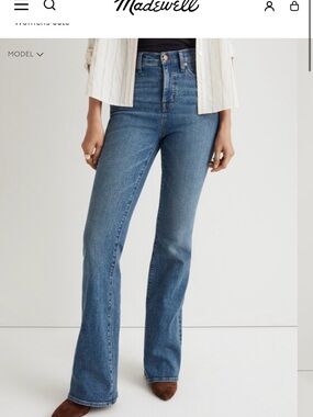 Madewell Skinny Flare Jeans SZ 28
